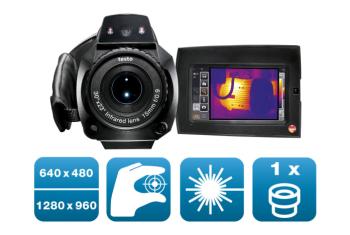 ##Testo 890 termografikamera med en valgfri linse